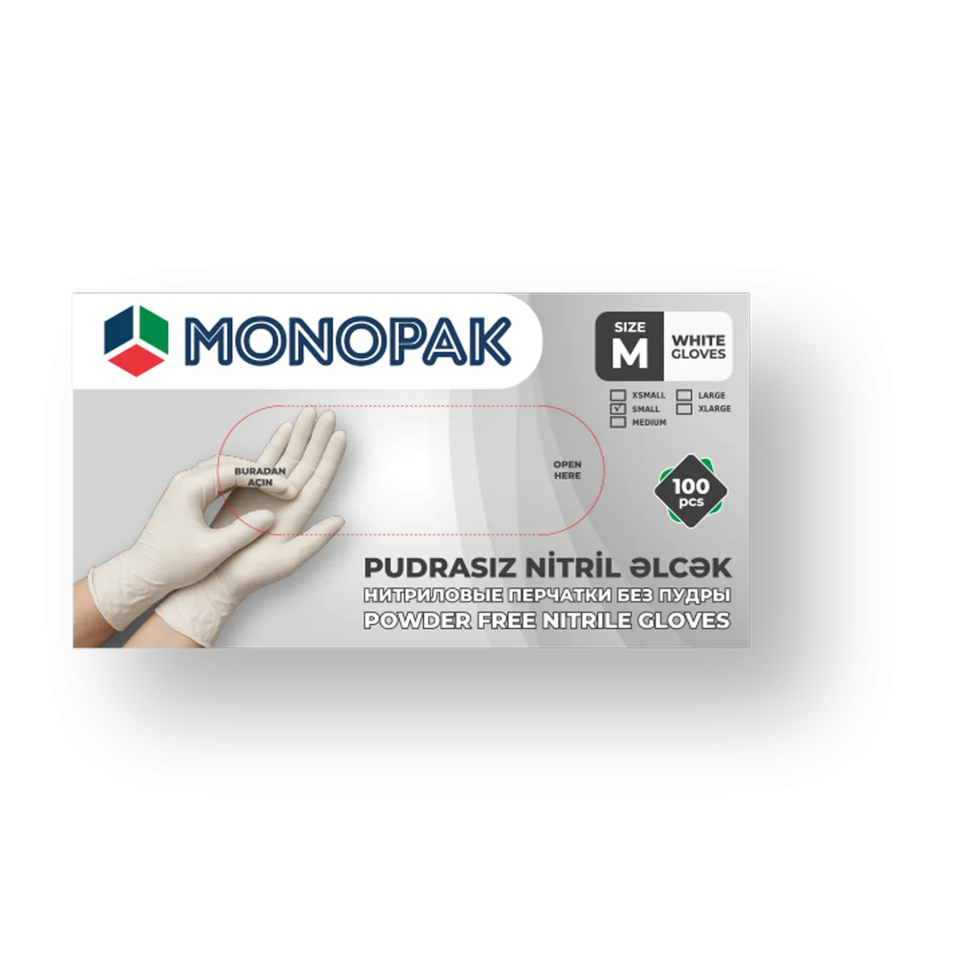 Nitril Pudrasiz Monopak Elcek Ag M