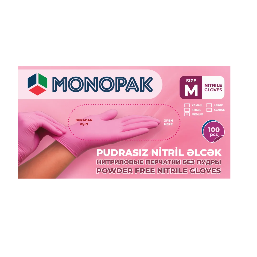 Nitril Pudrasiz Monopak Elcek Cehrayi M