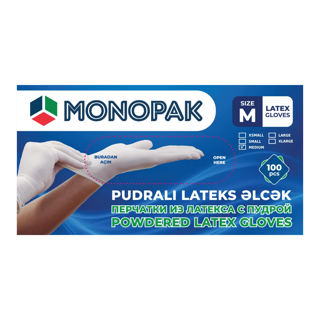 MONOPAK LATEX PUDRALI elcek M