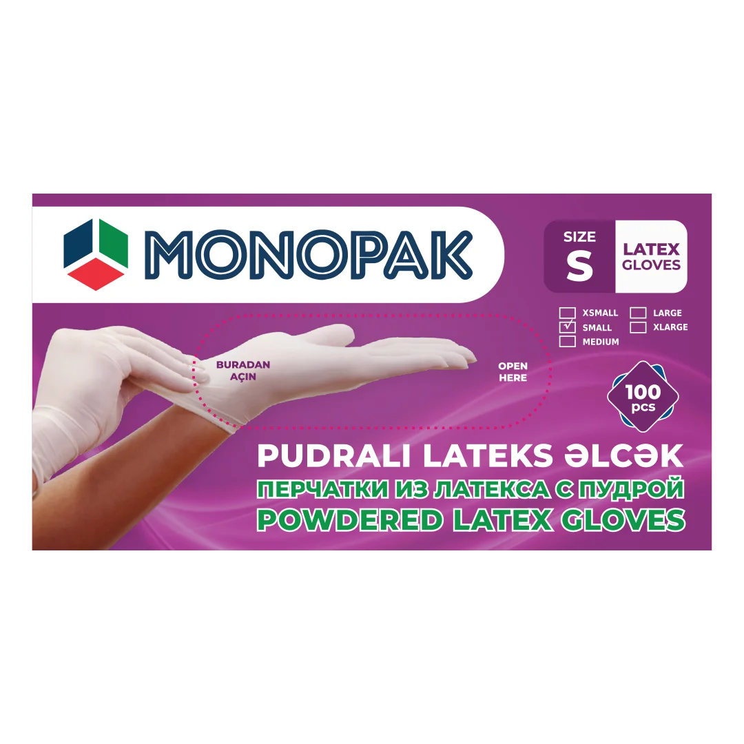 MONOPAK LATEX PUDRALI elcek S