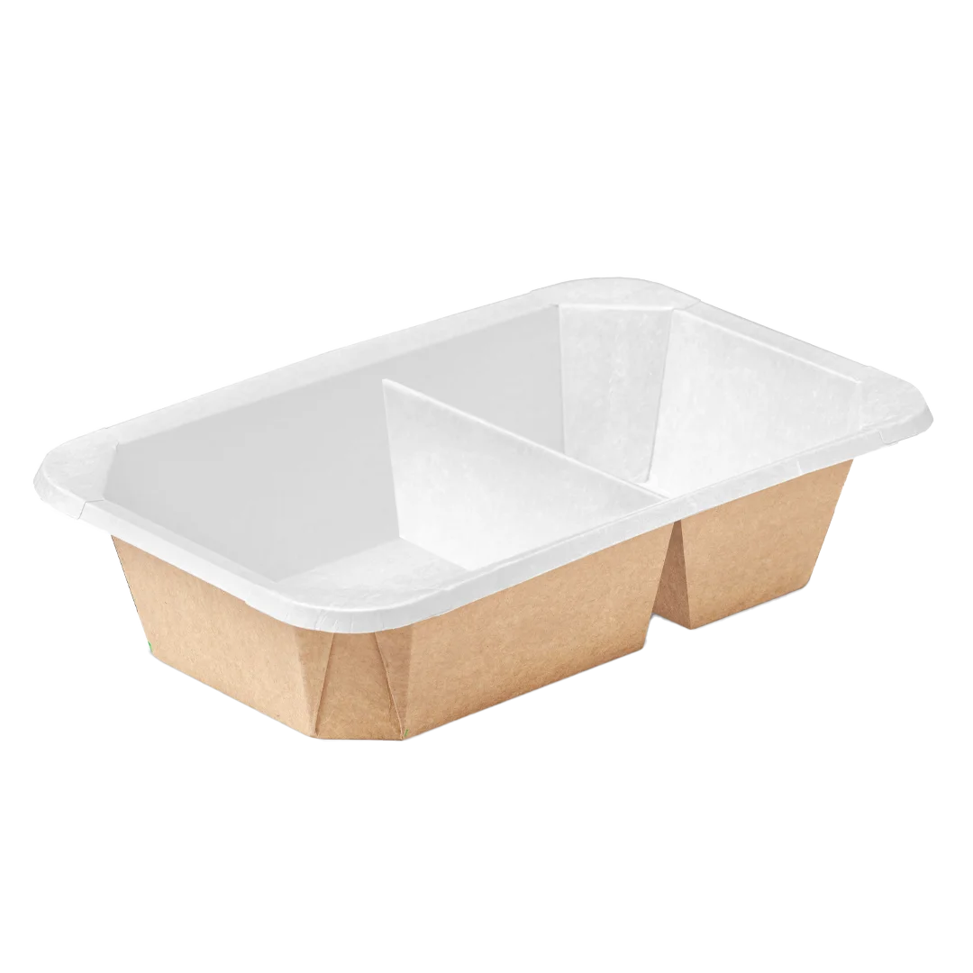 Eco Paper Food Tray Octobox 800 2 Bolmeli(360)